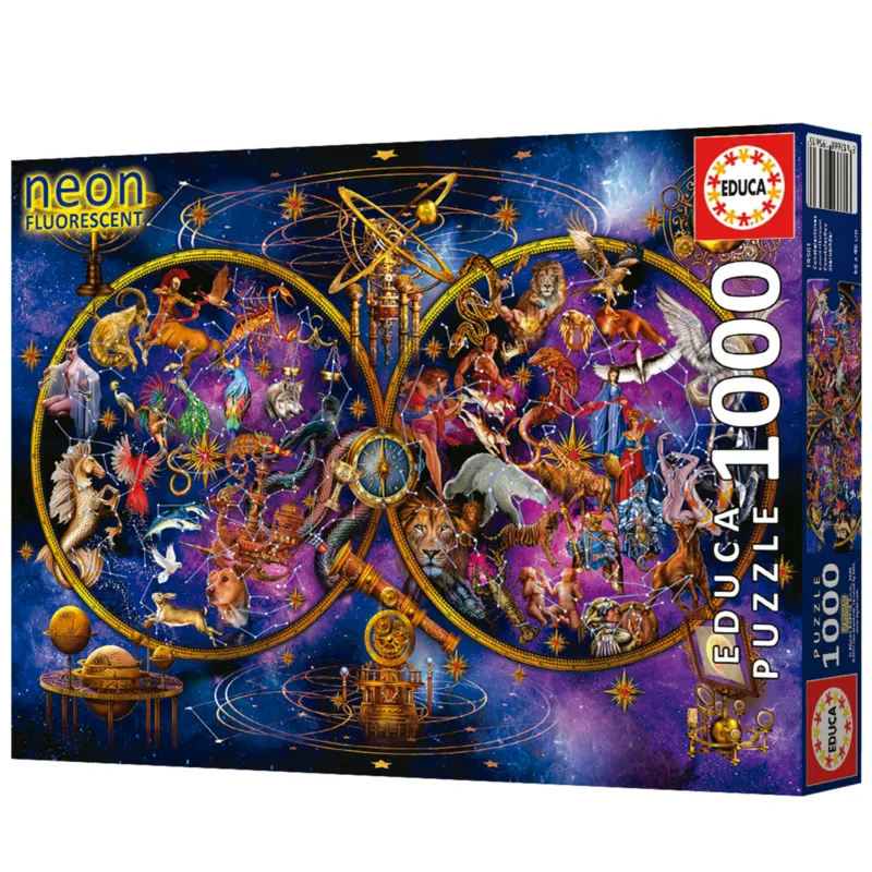 Puzzle Néon - Constellations