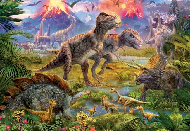 Réunion de dinosaures