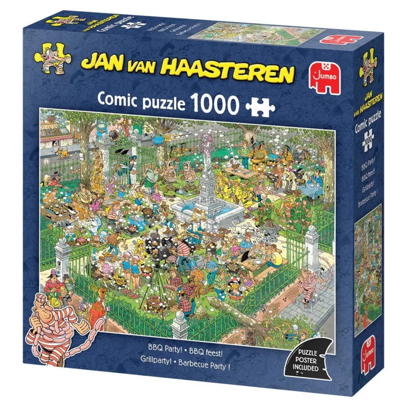 Jan van Haasteren - Barbecue Party !