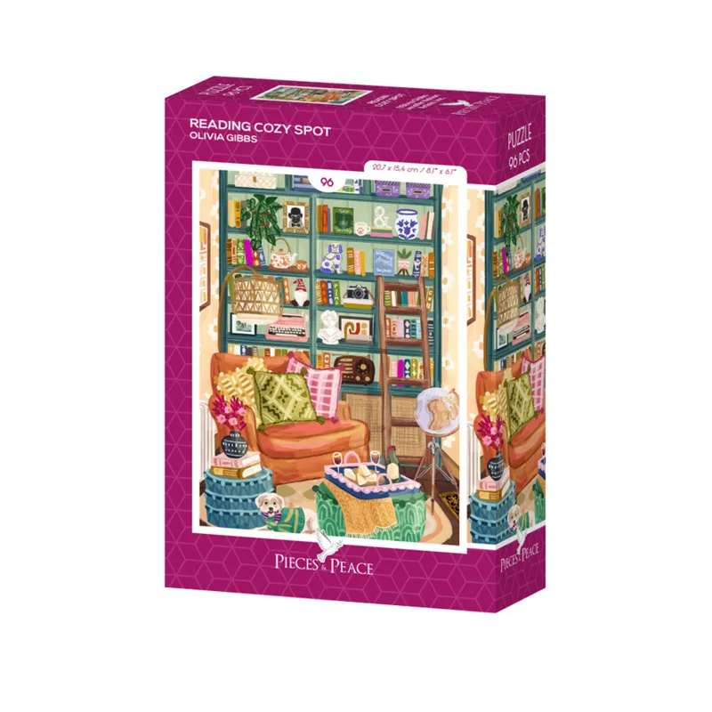 Mini Puzzle - Reading Cozy Spot