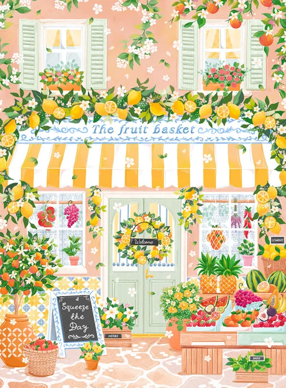 Mini Puzzle - The Fruit Basket