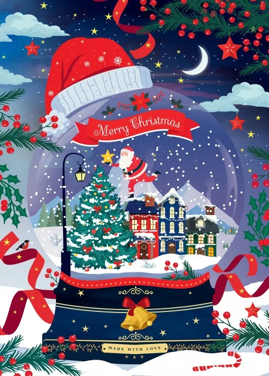 Le Village Enneigé du Père Noël