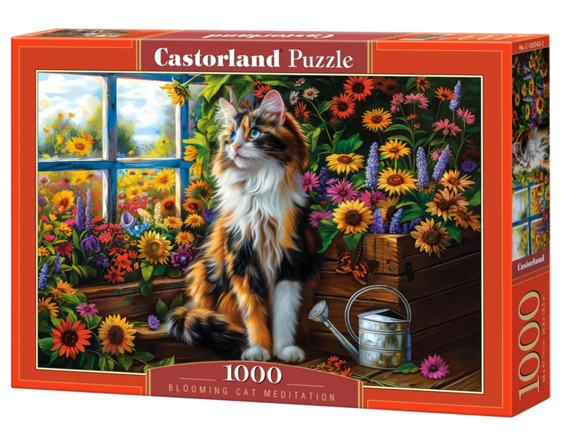 Blooming Cat Meditation