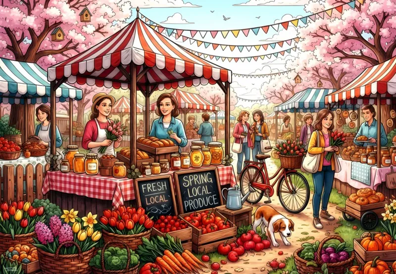 Douceurs de Printemps au Marché