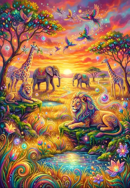 Animaux de la Savane