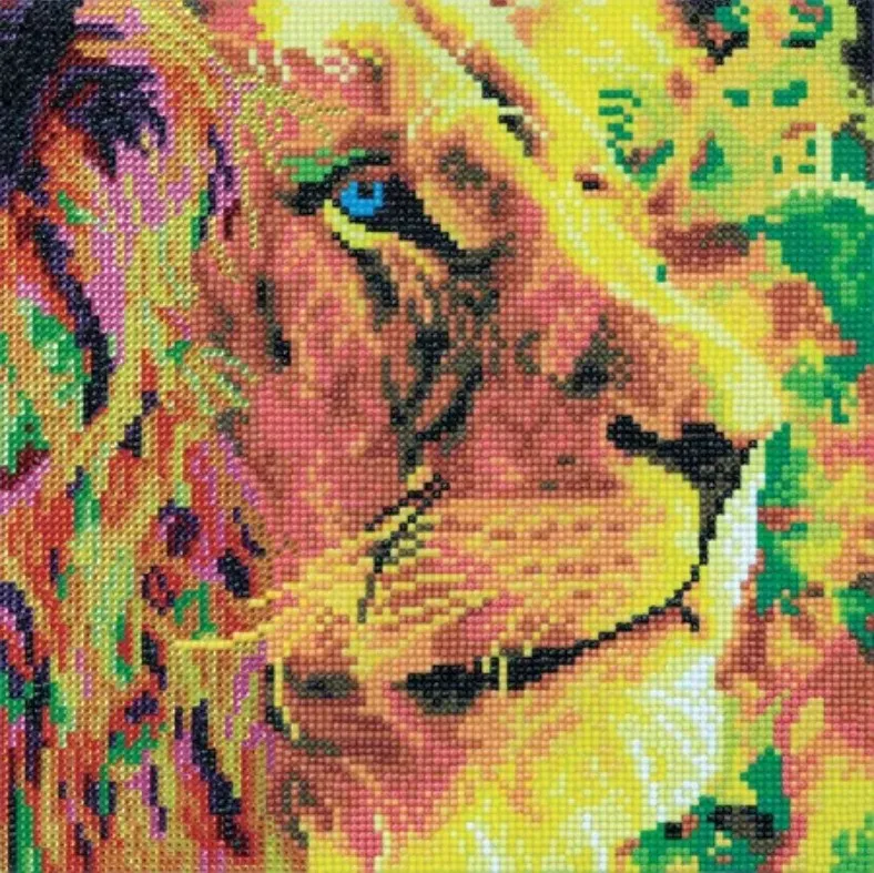 Crystal Art - Kit Broderie Diamant - Lion