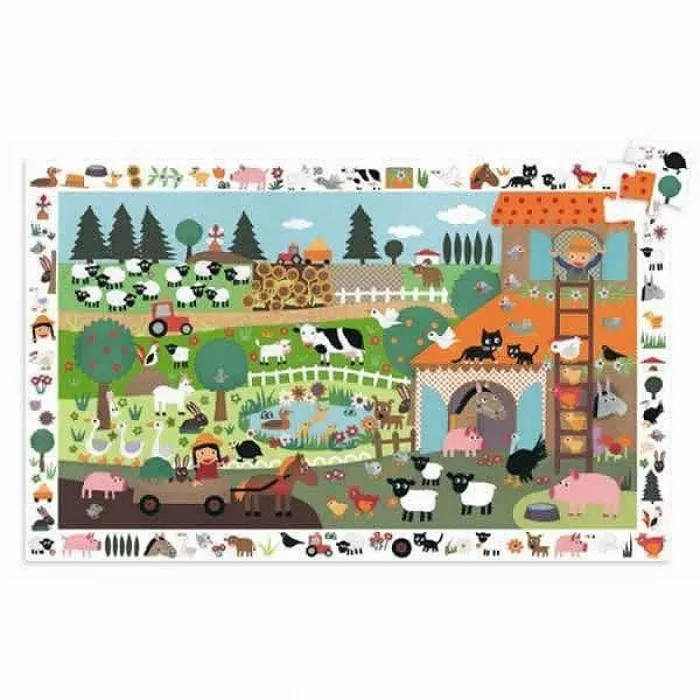 Puzzle observation : La ferme