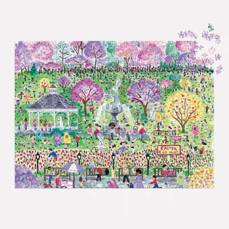 Michael Storrings - Chasse aux Oeufs de Pâques - Puzzle de 1000 Pièces
