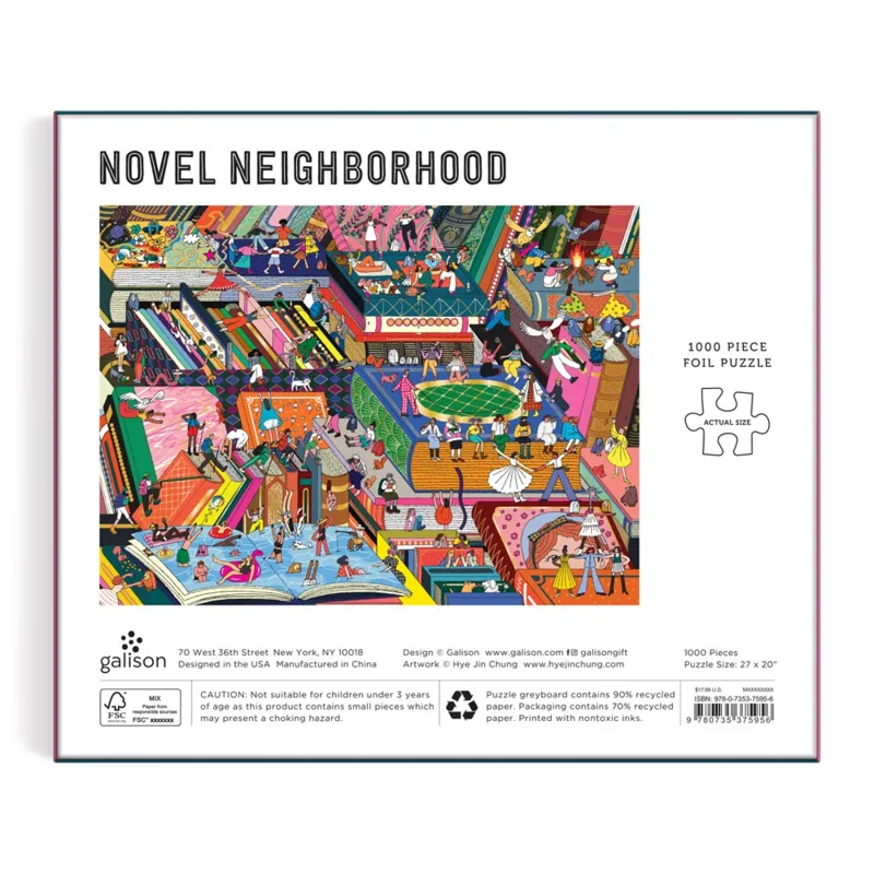Quartier Roman - Puzzle Étincellant de 1000 Pièces