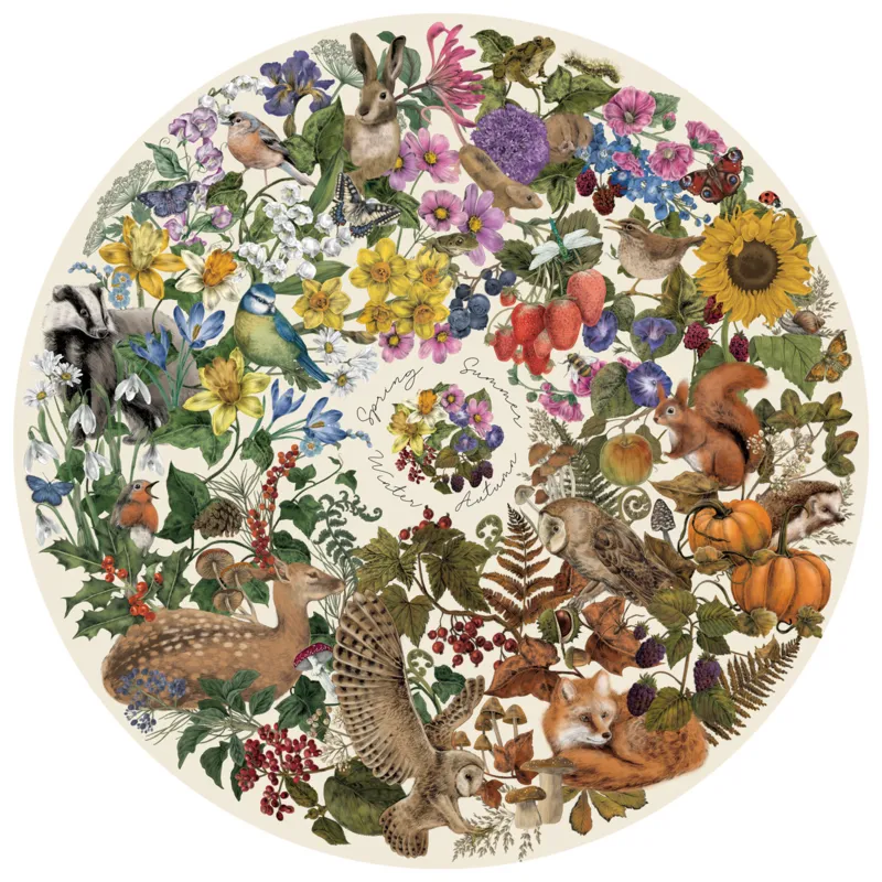 The Art File: Nature's Seasons (500 CIRCULAR)