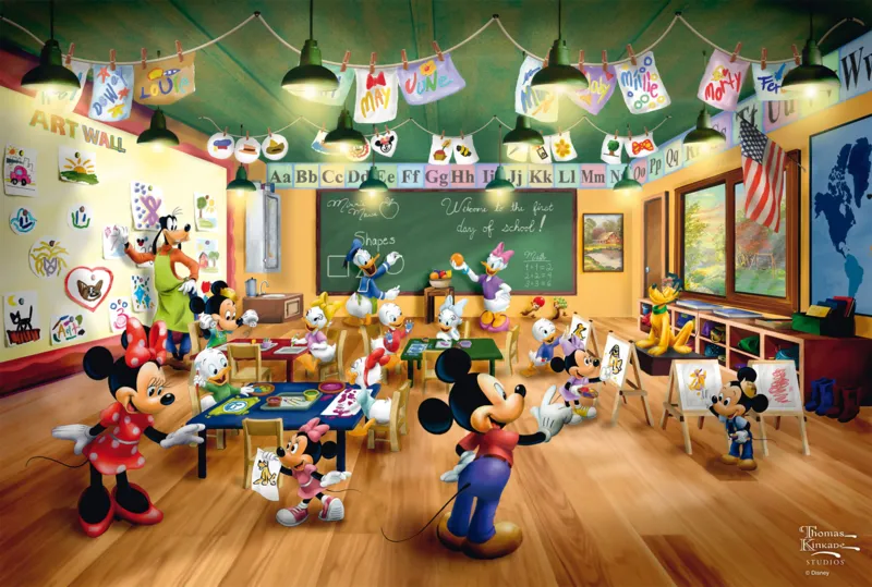 Disney, Mickey and Minnie, École