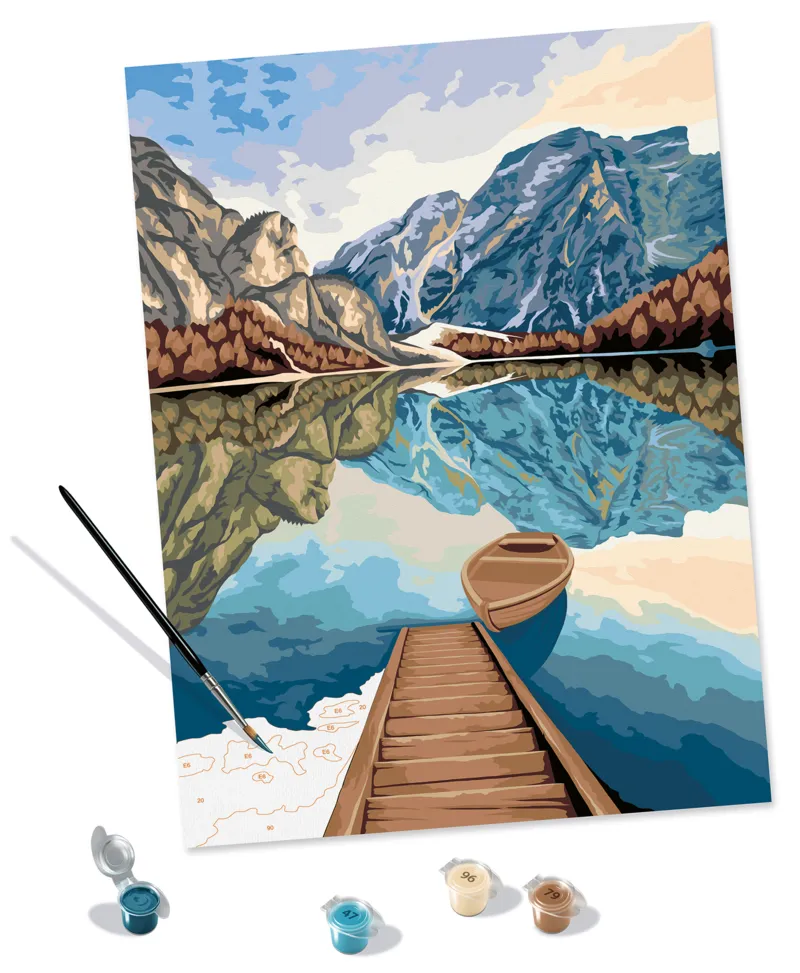 Peinture au Numéro - CréArt - Lake Views