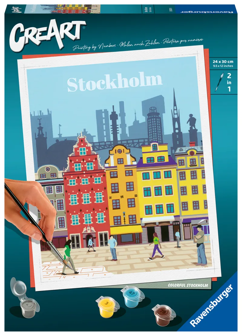 Peinture au Numéro - CréArt - Stockholm