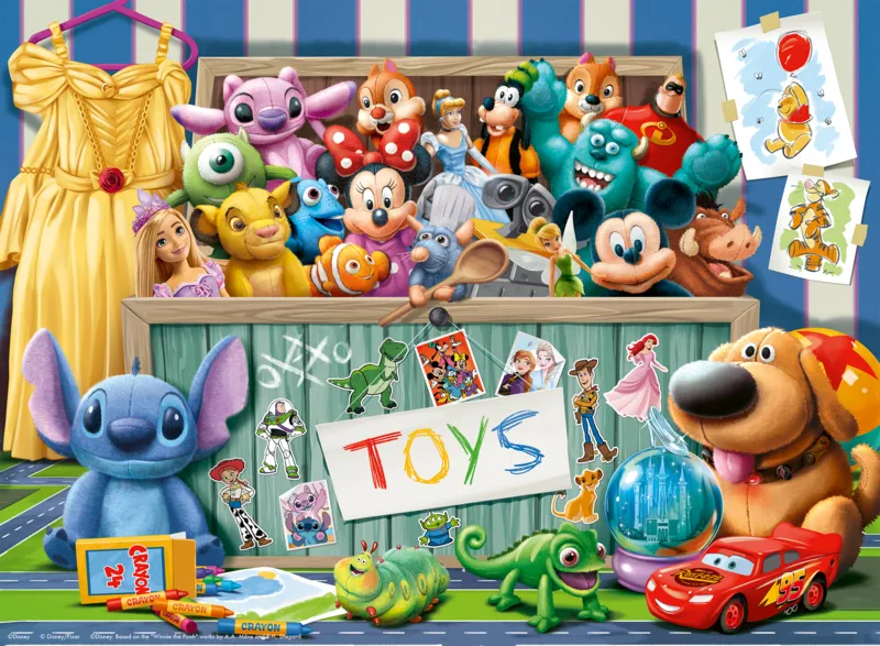 Pièces XXL - Le Coffre à Jouets Magique - Disney Pixar