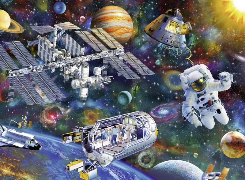 Pièces XXL - Station Spatiale internationale