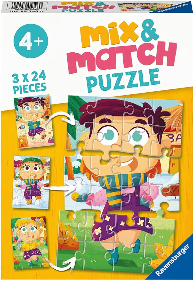 Mix and Match Puzzles - Vêtements