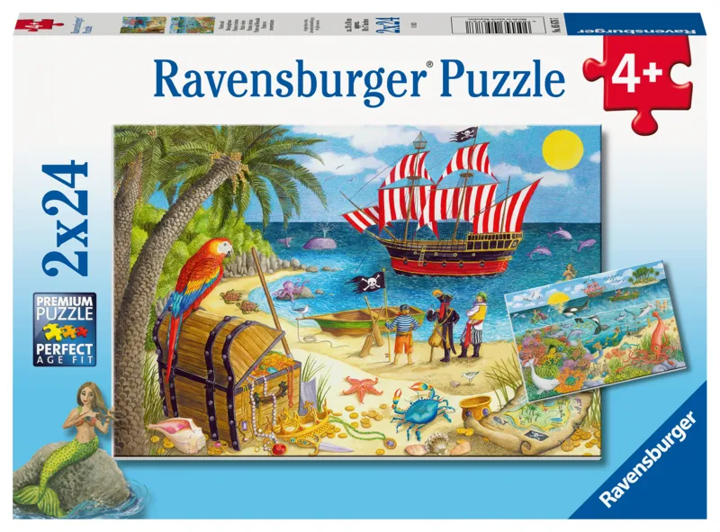 2 Puzzles - Pirates et Sirènes