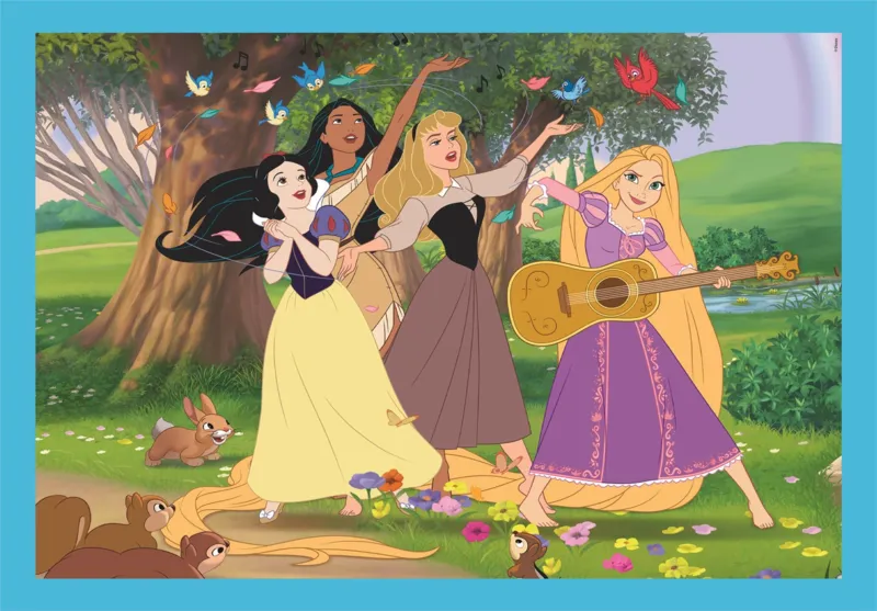 4 Puzzles - Disney Princess
