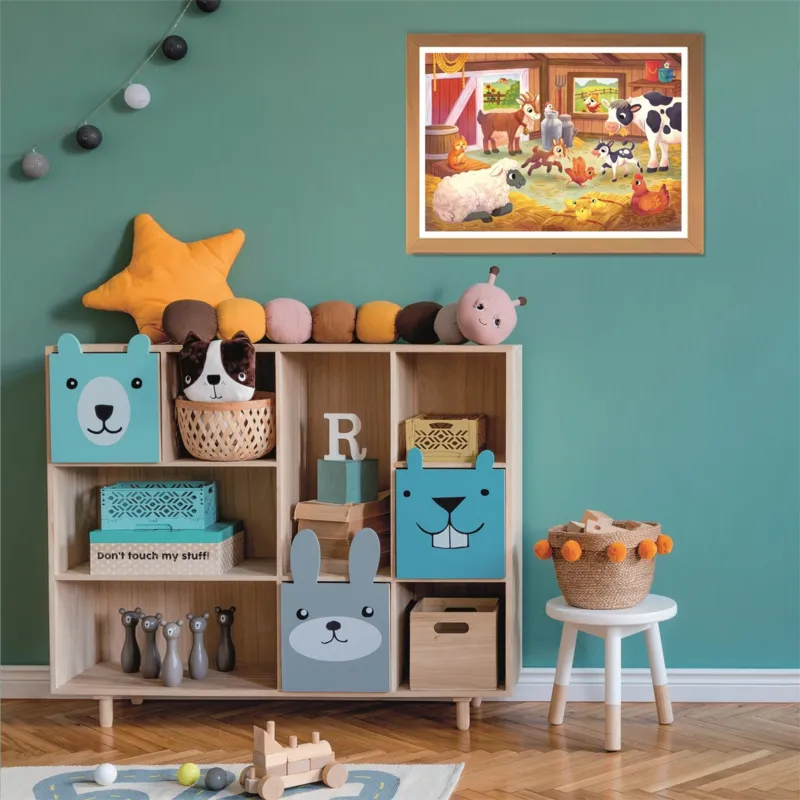 2 Puzzles - The Farmyard Family