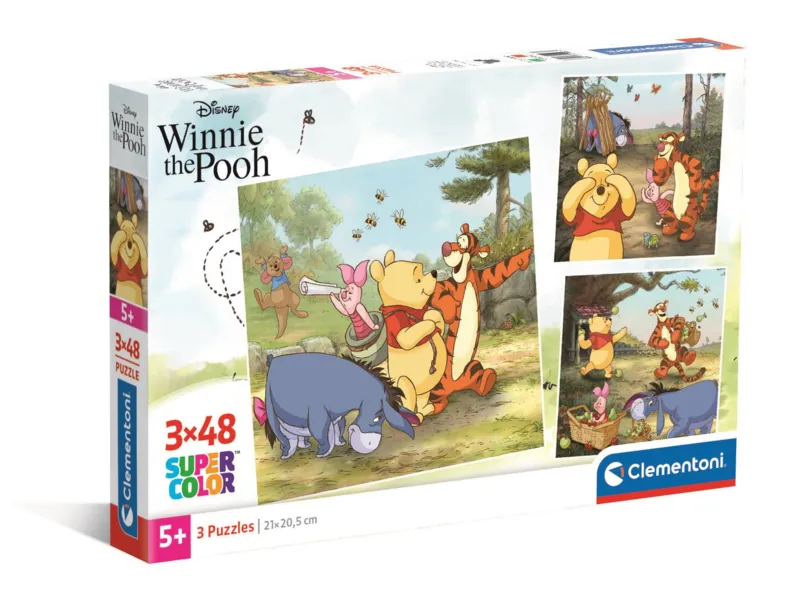 3 Puzzles - Winnie L'Ourson