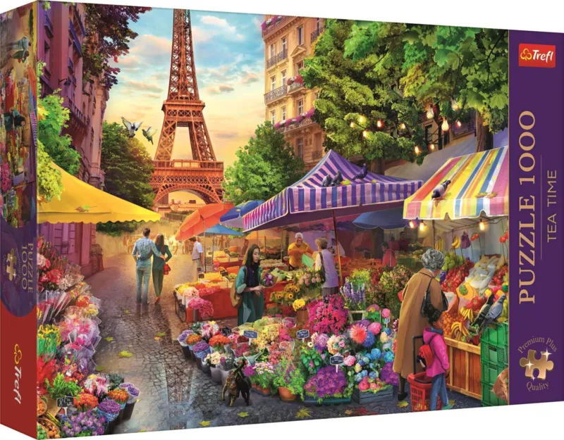 L'Heure Du Thé : Marché Aux Fleurs, Paris