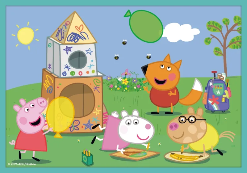 10 Puzzles - Peppa's funny world