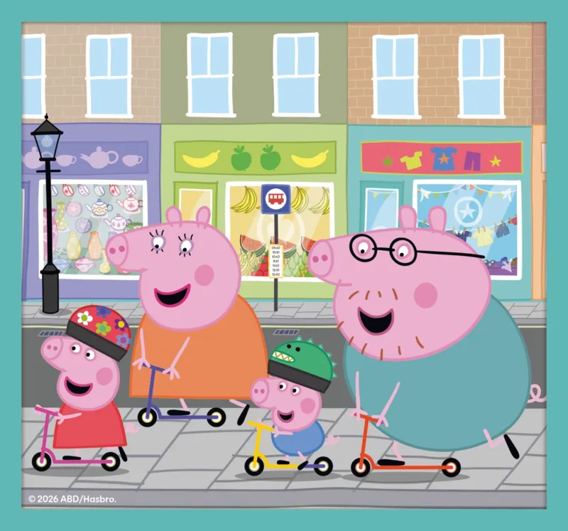 10 Puzzles - Peppa's funny world