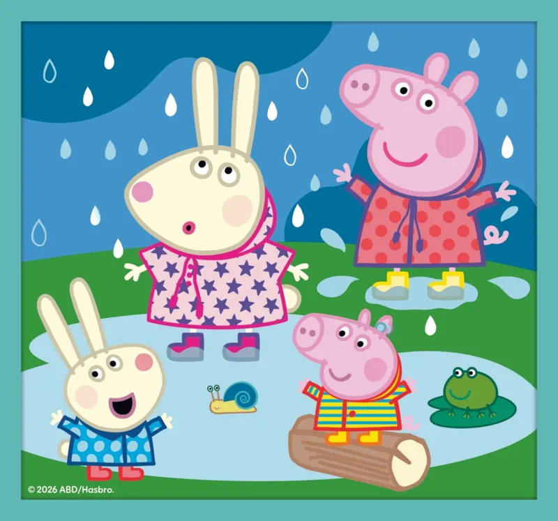 10 Puzzles - Peppa's funny world
