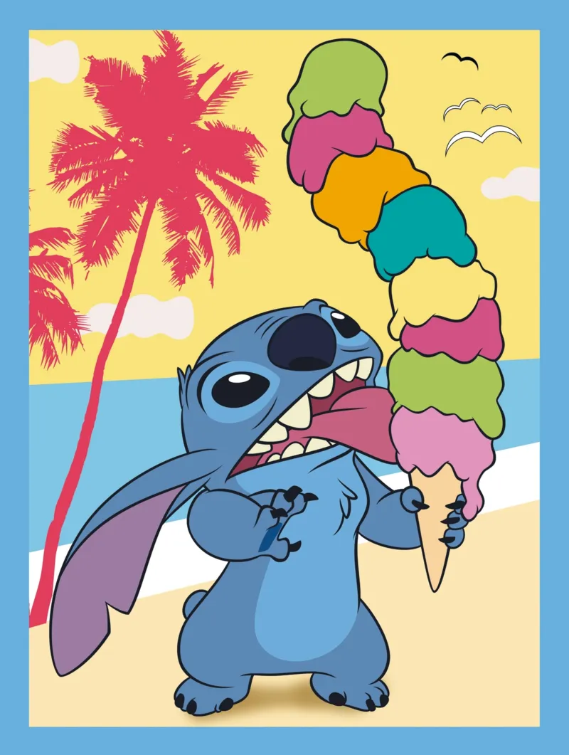 2 Puzzles + Memo - Happy Lilo&Stitch day