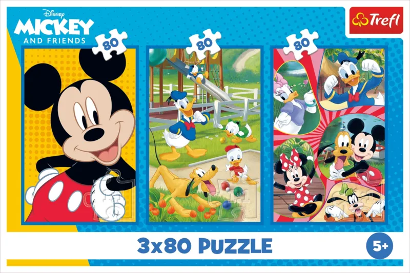 3 Puzzles - The Mickey Mouse Team