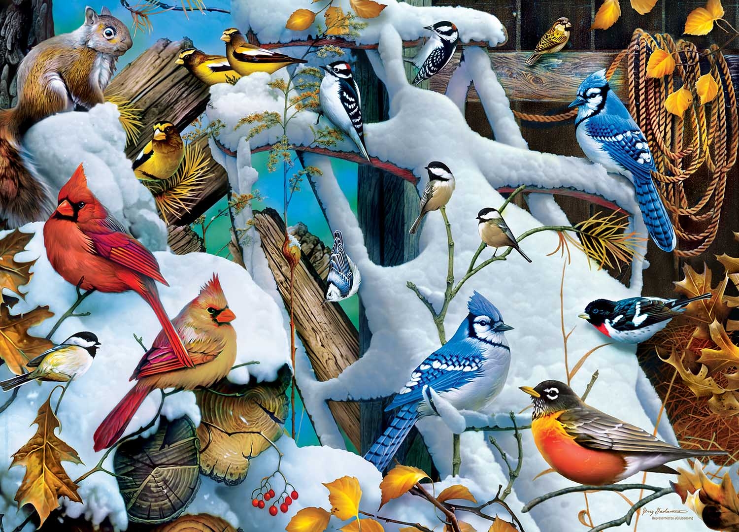 Oiseaux des Neiges