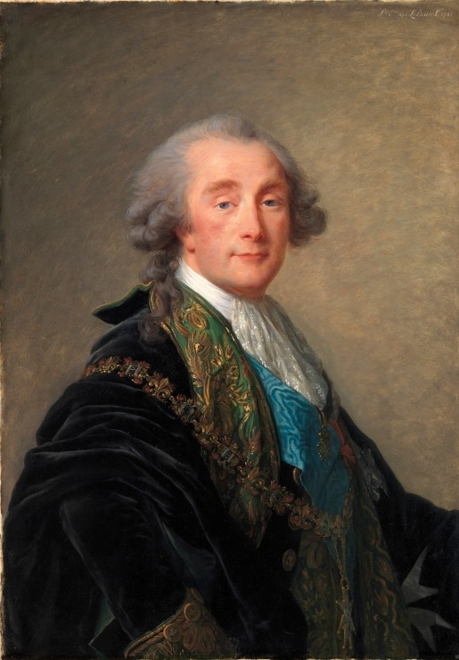 Élisabeth-Louise Vigee le Brun : Alexandre Charles Emmanuel de Crussol-Florensac, 1787