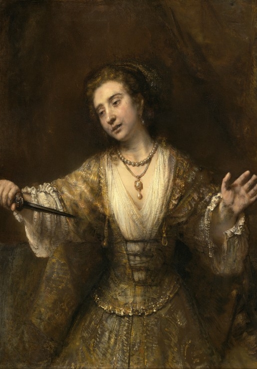 Rembrandt : Lucretia, 1664