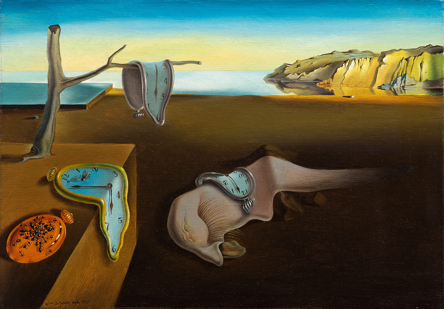 Salvador Dali - La Persistance de la Mémoire, 1931
