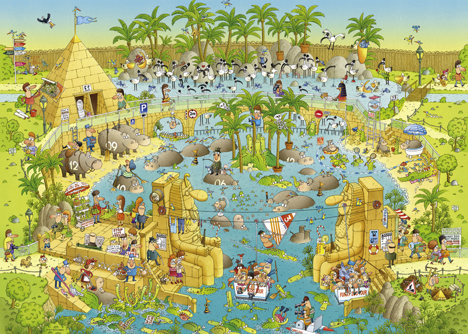 Marino Degano: Habitat sur le Nil