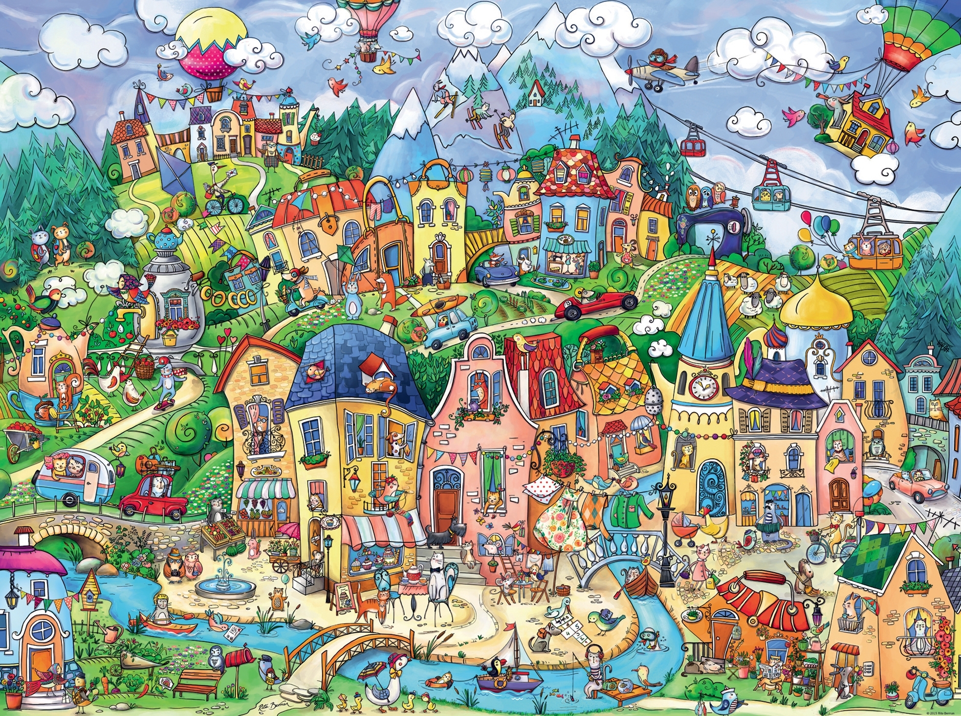 Rita Berman: Happytown