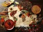 Carte du Monde en Epices