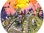 Puzzle Rond - Halloween