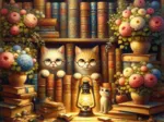 Pièces XXL - La Bibliothèque des Chatons Érudits