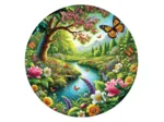 Puzzle Rond - Le Jardin du Monarque
