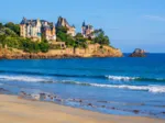 Plage de Dinard, France
