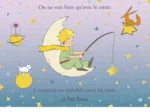 Le Petit Prince - Dégradé Pêche aux Étoiles Le Petit Prince - Dégradé Pêche aux Étoiles