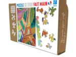 Puzzle en Bois Découpé à la Main - Robert Delaunay - Tour Eiffel
