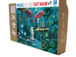Puzzle en Bois Découpé à la Main - Alice Au Pays Des Merveilles