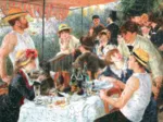 Puzzle en Bois Découpé à la Main - Renoir Auguste : Le Déjeuner Des Canotiers