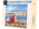 Puzzle en Bois Découpé à la Main - Les Remparts De Saint-Malo