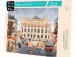 Puzzle en Bois Découpé à la Main - Place De L'Opéra