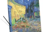 Peinture au Numéro - CréArt - Art Collection - Van Gogh - La terrasse du café le soir