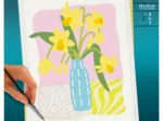 Peinture au Numéro - CréArt - Jonquilles