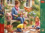 La Famille dans le Jardin